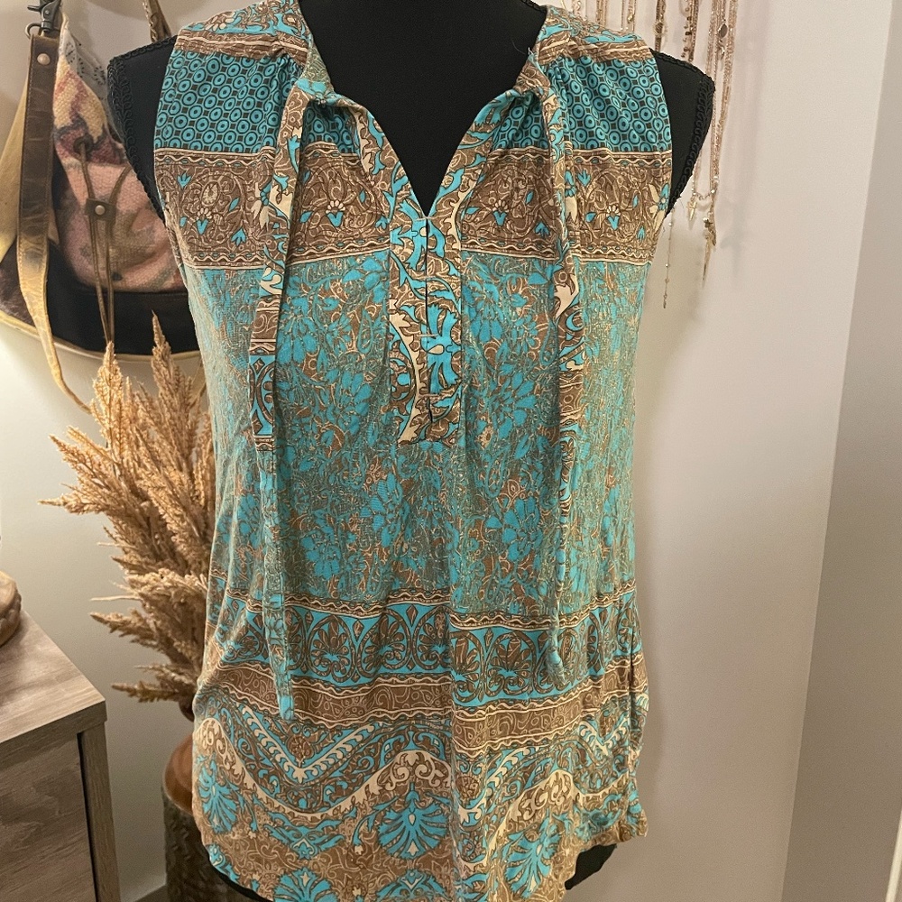 Tie Front Tank Top